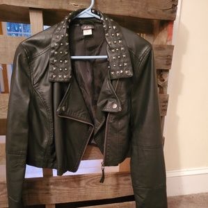 Studded Leather Jacket